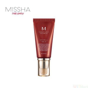 谜尚（MISSHA）魅力润颜修容霜SPF42/PA+++[21号]50ml（气垫bb霜粉底遮瑕保湿防晒）（新老包装随机发货）