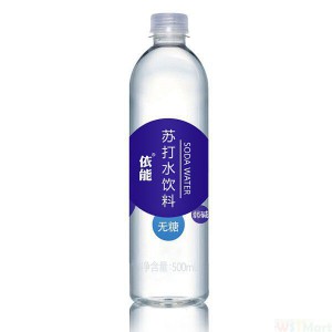 依能 加锌 无糖无汽弱碱 苏打水饮料 500ml*15瓶 塑膜量贩装